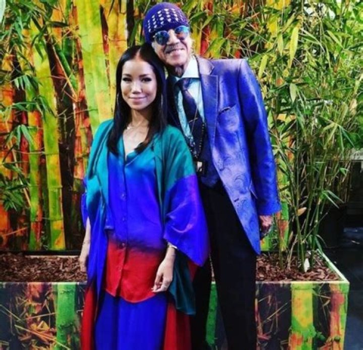 Jhene Aiko and her father.. Jhene Aiko on Instagram.. Jhene aiko