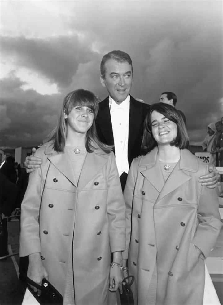 Jimmy Stewart with daughters in Rome, 1960 Old hollywood stars, Old