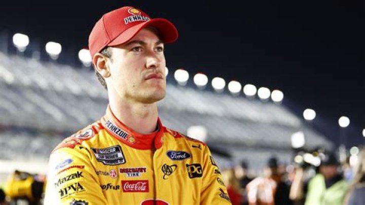 Joey Logano's Son Hudson Joseph Logano With Wife Brittany Baca
