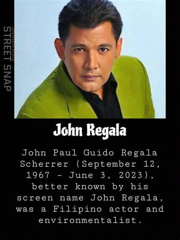 JOHN REGALA Is This &ldquo;Patama&rdquo; of Elizabeth Oropesa to the Actor?