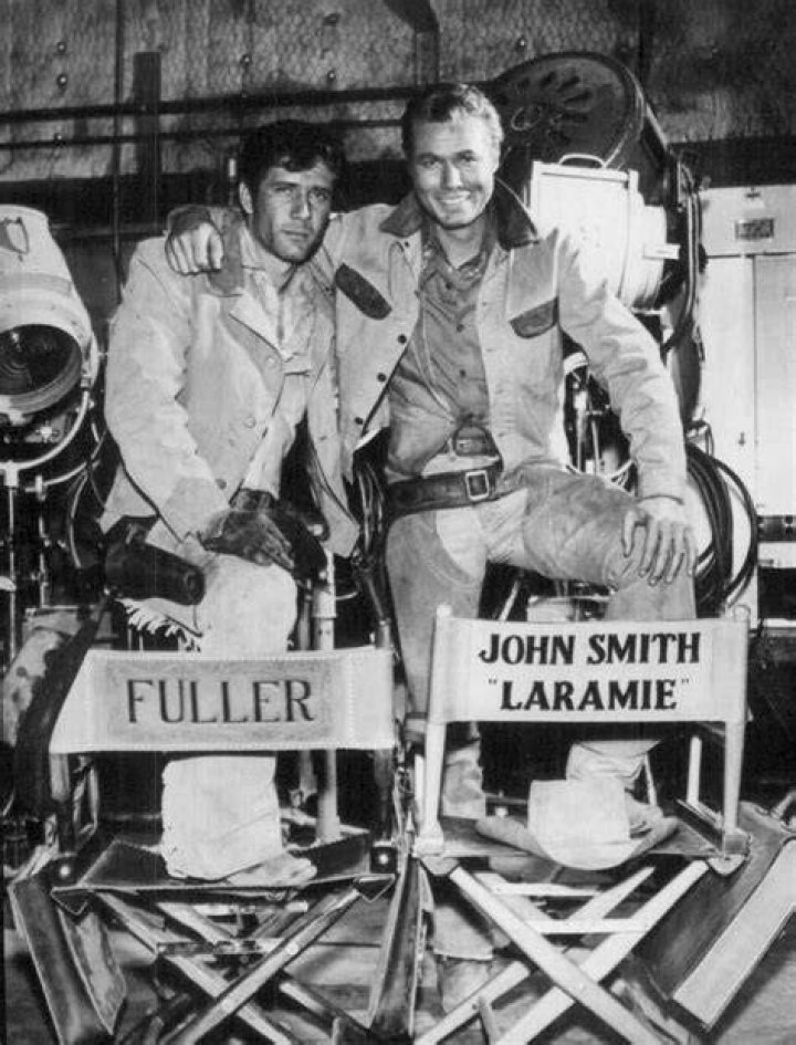 John Smith & Robert Fuller Posing Pards in Laramie