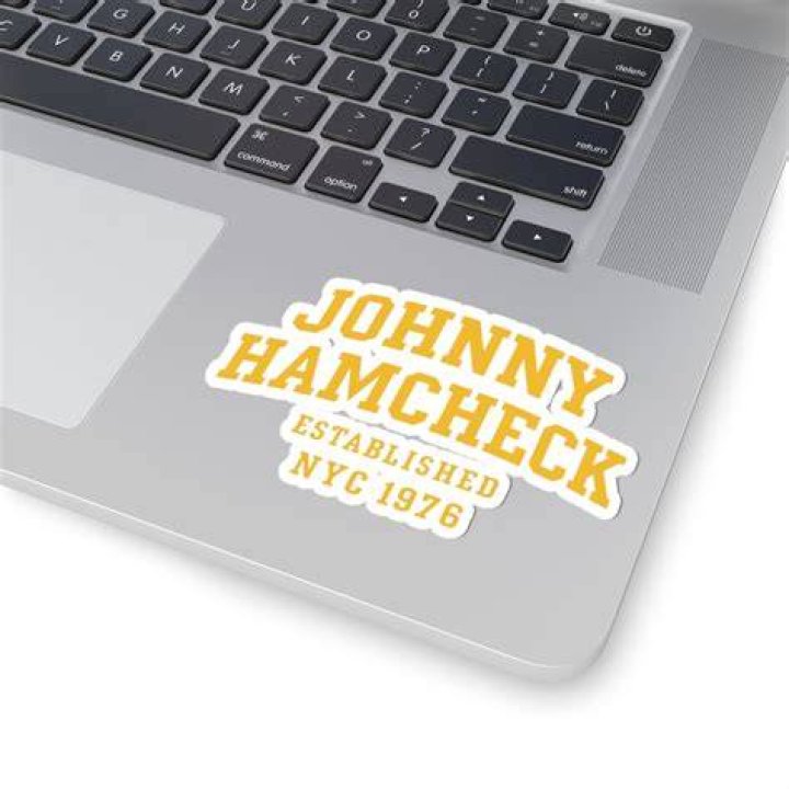 Johnny Hamcheck Sticker