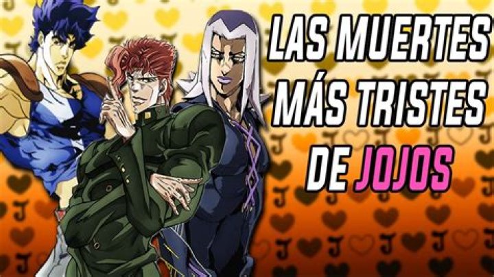 Jojo 10 muertes m&aacute;s tristes, clasificadas Cultture