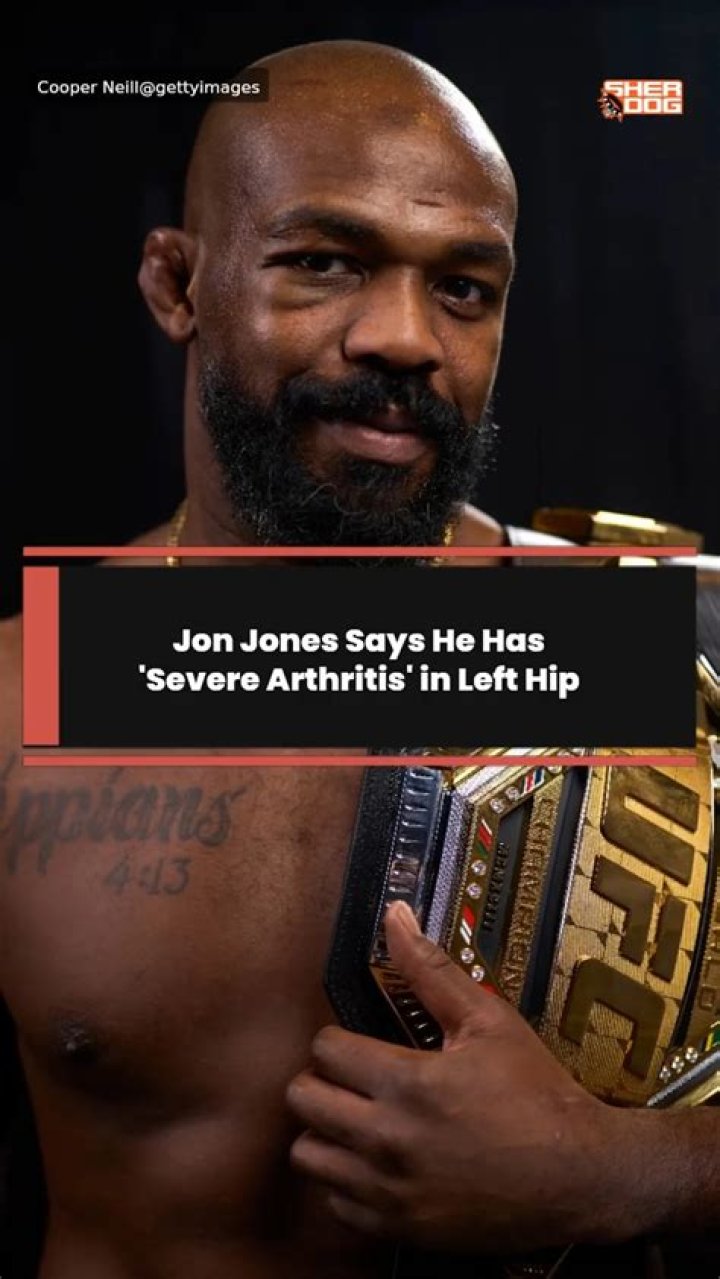 Jon Jones says he has 'explosiveness of a lion' as he shows off new
