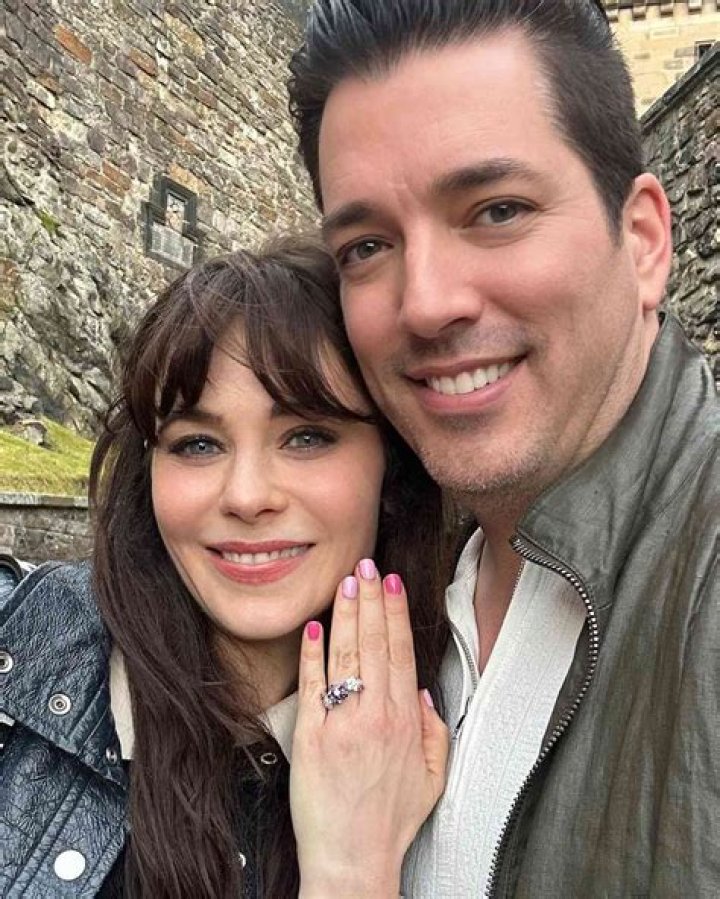 Jonathan Scott says he's 'dating up' with Zooey Deschanel