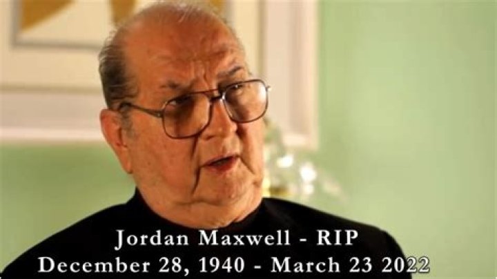 Jordan Maxwell Death