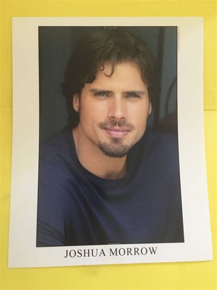 Joshua Morrow Joshua morrow, Young and the restless, Celebrities male