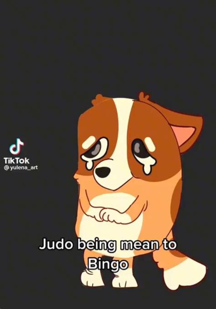 Judo being mean to Bingo, iFunny