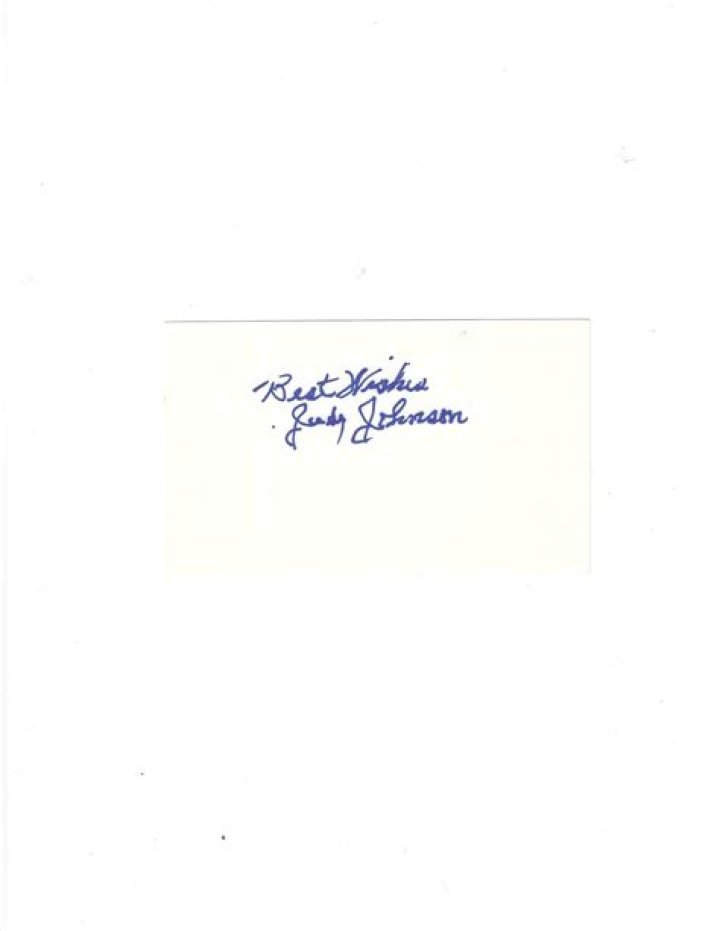 Judy Kelly Regis Autographs