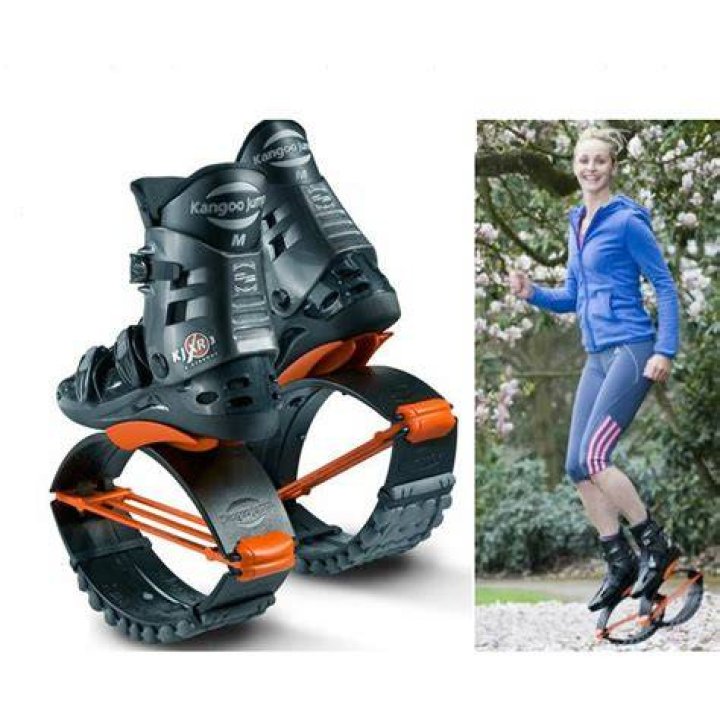 Kangaroo Jump Shoes Unisex Fitness Exercise Rebound Shoes, size16/17/18