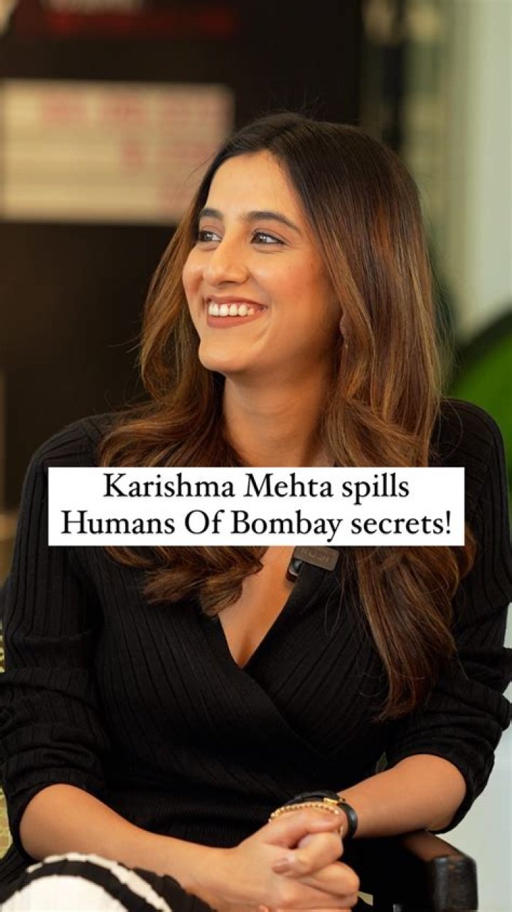 Karishma Mehta The 'First Human' At Humans Of Bombay HerZindagi