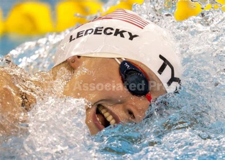 Katie Ledecky earns AP Female Athlete of Year for 2nd time