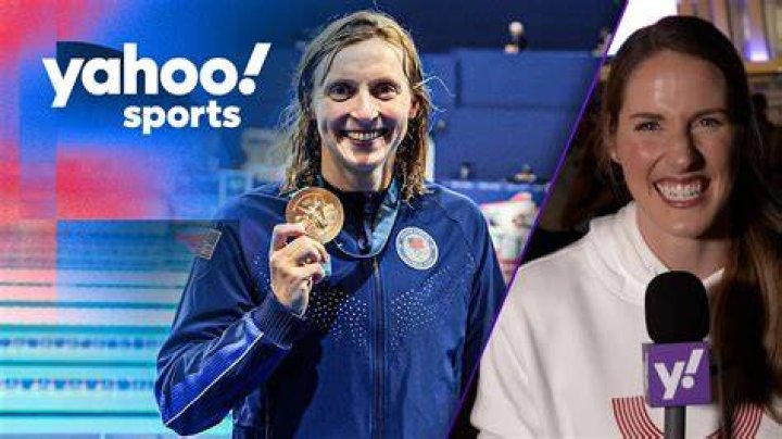 Katie Ledecky wins bronze in 400 free behind Ariarne Titmus