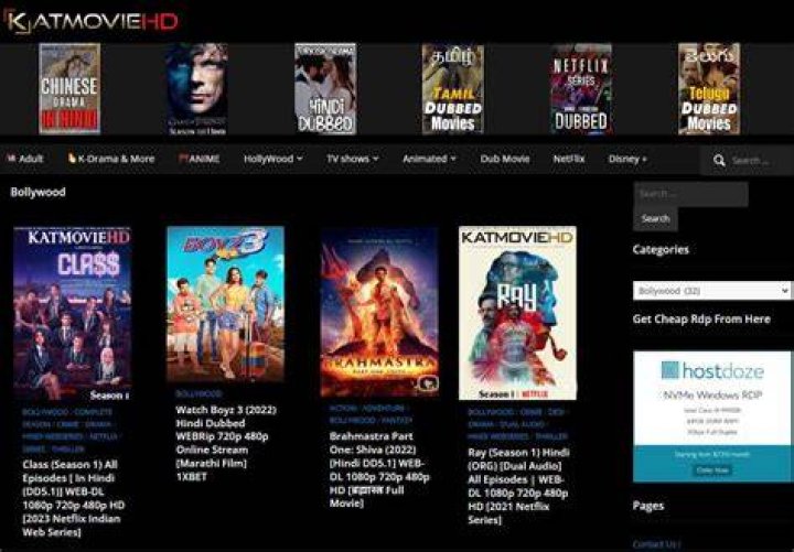 KatMovieHD Download Bollywood, Hollywood, Tamil HD Movies Daily Kingz
