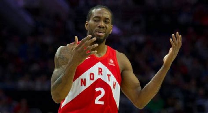 Kawhi Leonard says his hands are so big that he sometimes has trouble