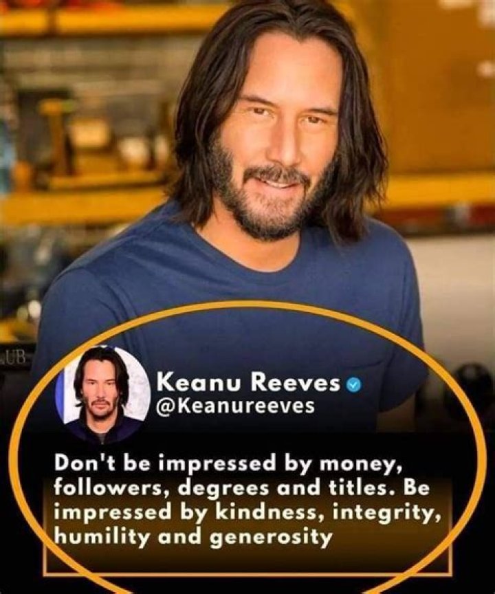 Keanu Reeves &lsquo;embarrassed&rsquo; by money, giving it away sources