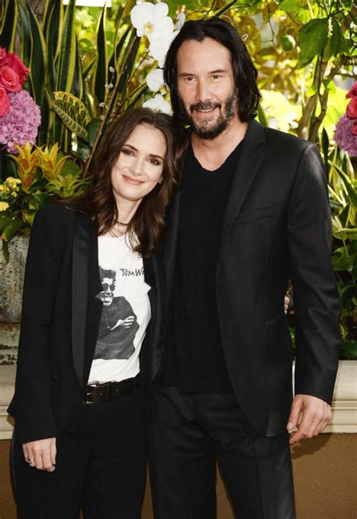 Keanu Reeves Says Winona Ryder Calls Him 'Husband'