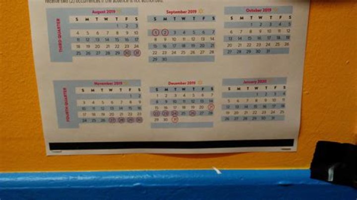 Key Event Date 4th Quarter Calendar r/walmart