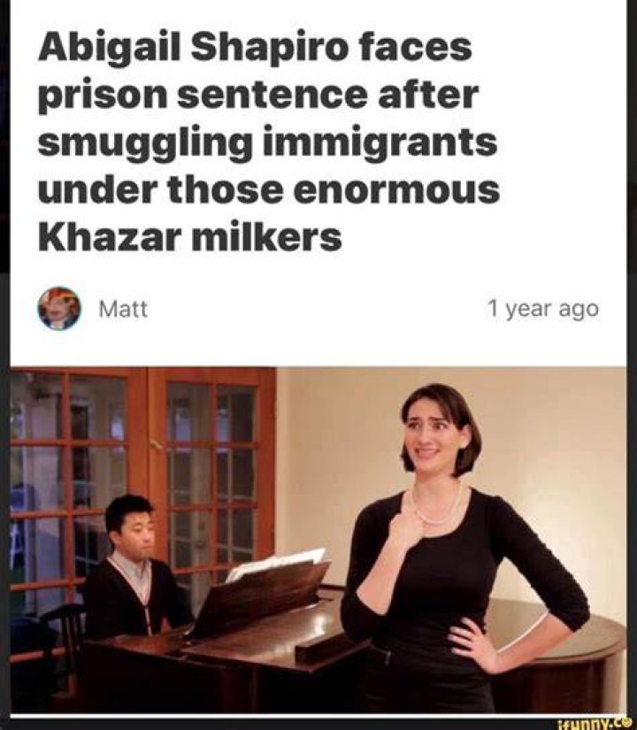 Khazar Mega Milkers Abigail Shapiro Know Your Meme