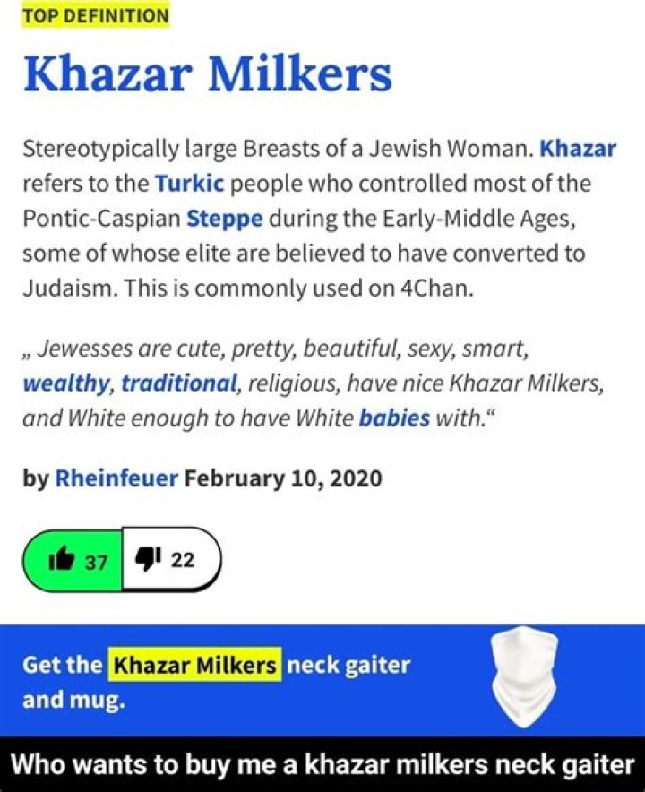 Khazar Milkers or Aryan Titties Abigail Shapiro Know Your Meme