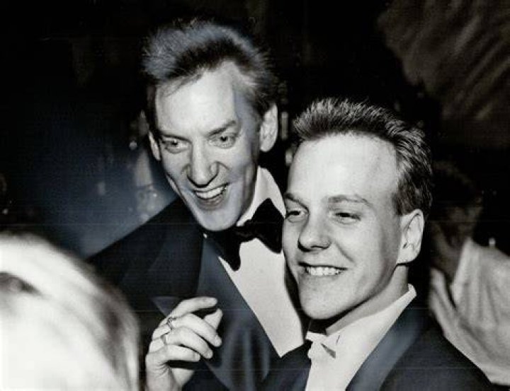 Kiefer and Donald Sutherland Also Played Father and Son in a Film
