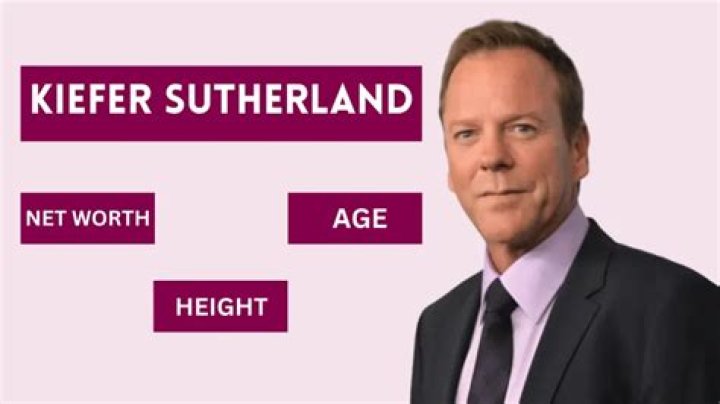 Kiefer Sutherland Net Worth Age, Height, Weight, Bio Net Worth Inspector