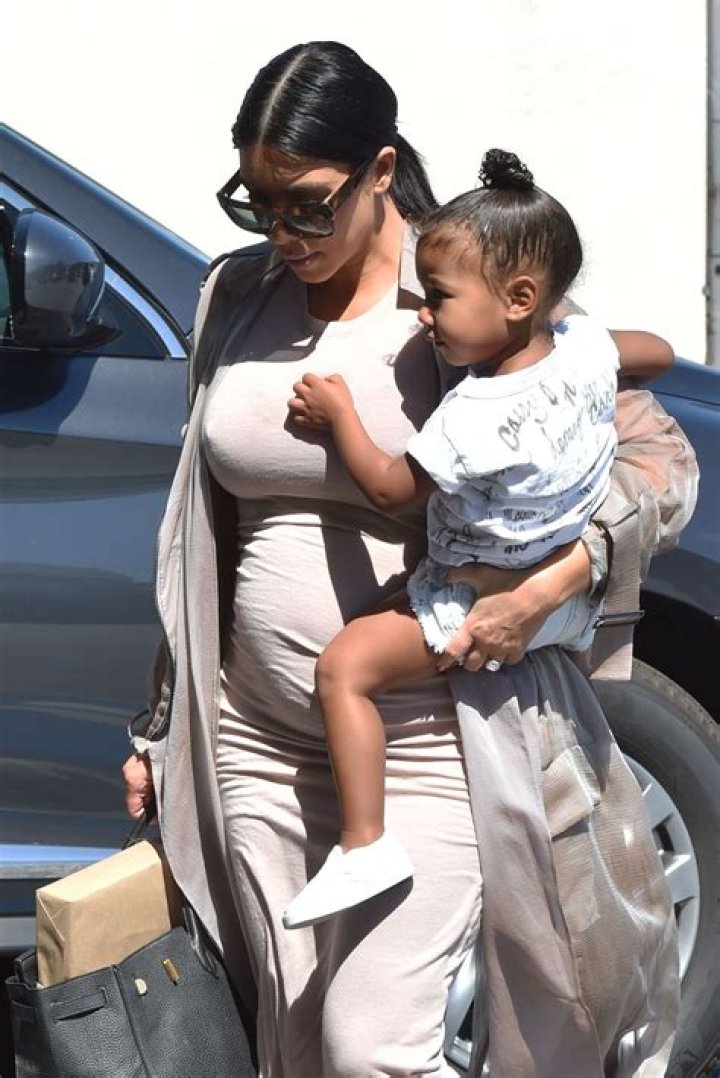 Kim Kardashian West and North West Do Athleisure the MommyDaughter Way