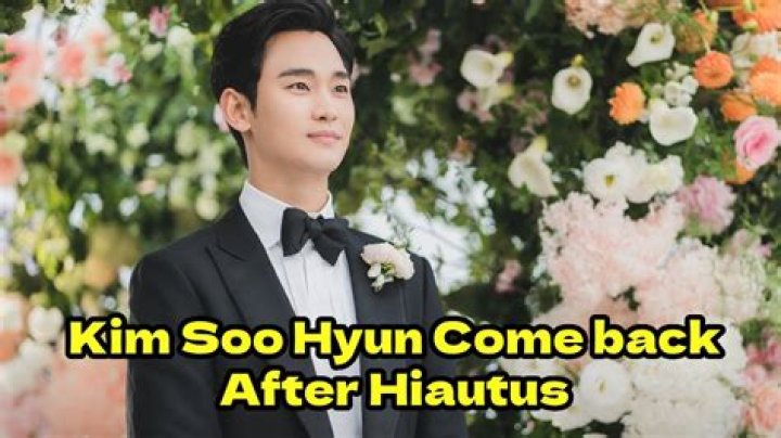 Kim Soo Hyun Reveals Reason Behind His 3Year Hiatus KDramaStars