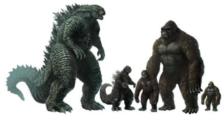 King Kong Vs Godzilla Size Chart / Kong vs Godzilla Size Chart