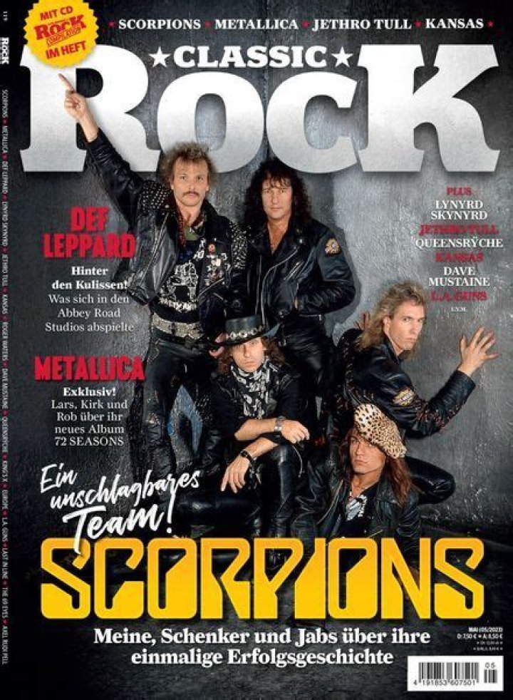 Klaus Meine Faces Magazine Scorpions band, Heavy metal, Heavy metal