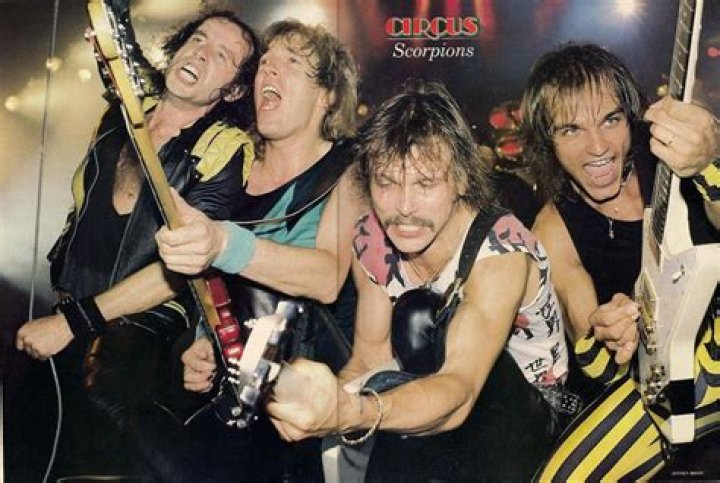 Klaus Meine Scorpions band, Famous singers, Scorpions albums