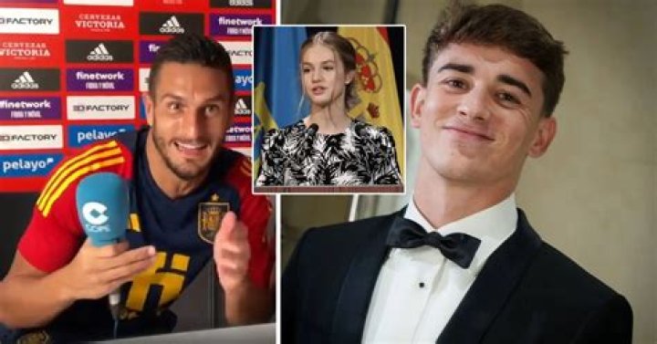 Koke makes fun of Gavi amid rumours that princess of Spain has crush on