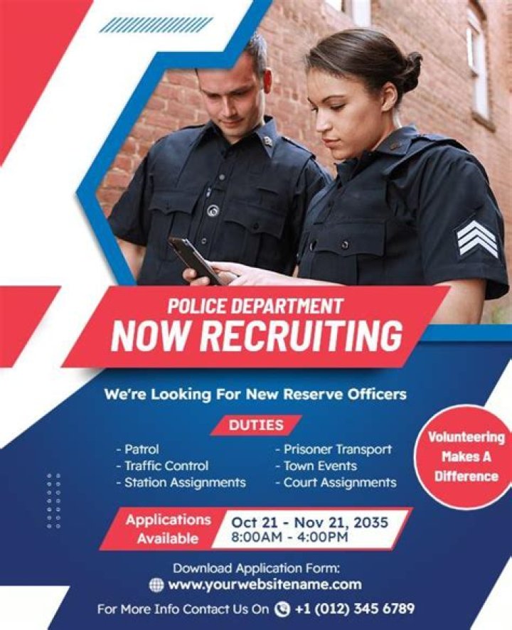 Kosciusko Police Department is Hiring