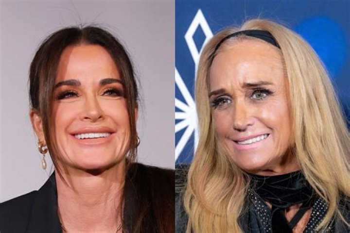 Kyle Richards and her cheeky husband Mauricio Umansky put on an
