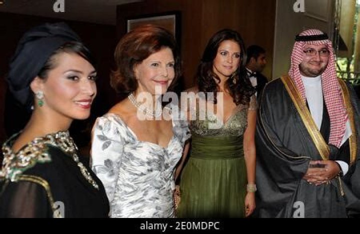 La princesse Sara bint Talal bin Abdulaziz Al Saud et le prince H.R.H