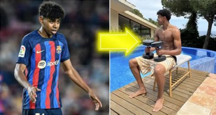 Lamine Yamal shows off ripped physique in fresh Instagram pic he's