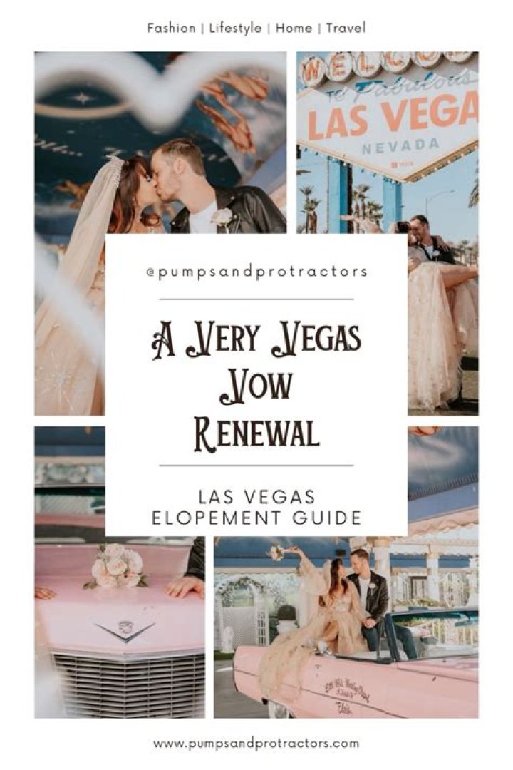 Las Vegas Vow Renewals The Little Vegas Chapel