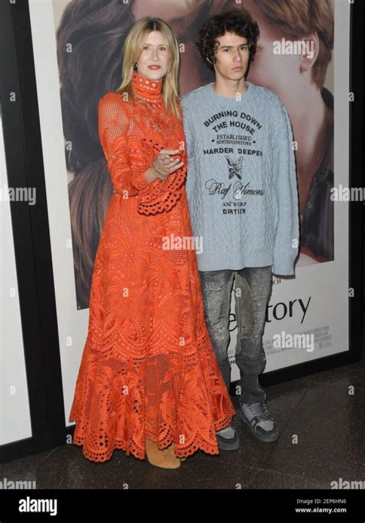Laura Dern and Son Ellery Harper at Calvin Klein Show 2018 POPSUGAR