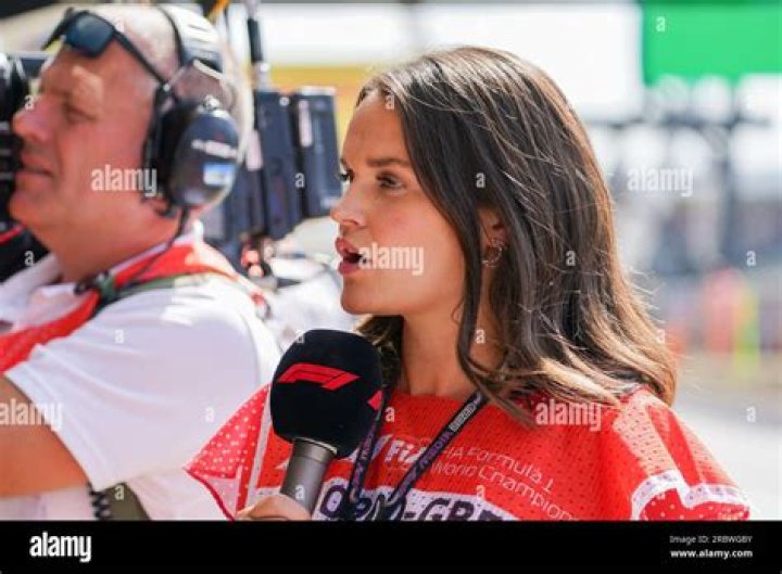 Laura Winter F1 TV during the FORMULA 1 ARAMCO BRITISH GRAND PRIX 2023