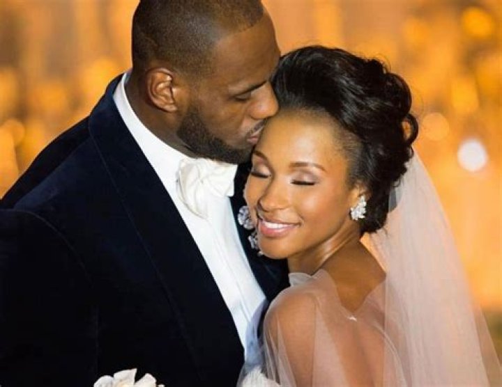 LeBron James Shares Wedding Photos For The First Time As He And