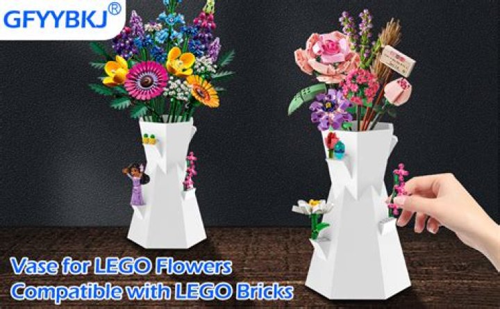 Lego Vase Rose & Thistle lego rose wedding flower vase http
