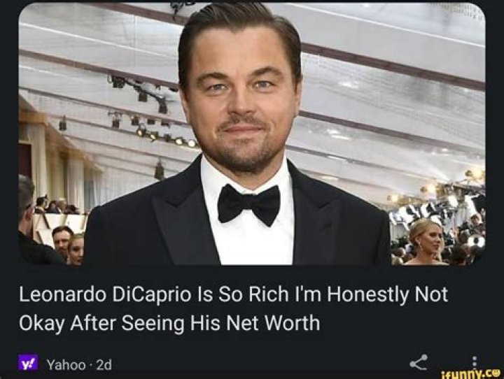 Leonardo DiCaprio Is So Rich I'm Honestly Not Okay After Seeing His Net