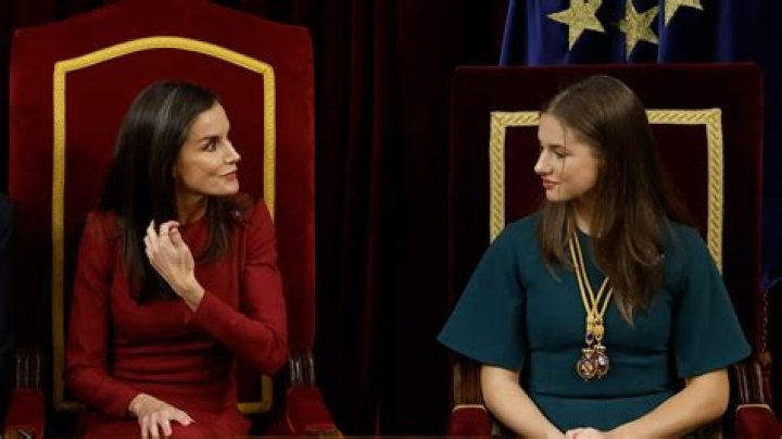 Leonor en la apertura de la XIV Legislatura As&iacute; ha evolucionado el