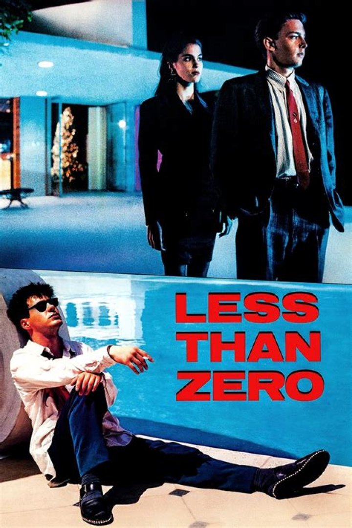 Less Than Zero (1987) a gilded cage of addiction Cinerama Film