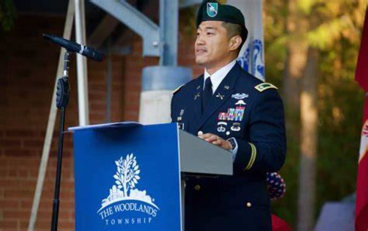 Lieutenant Colonel Sam Kim of the U.S. Army addressed the attendees of