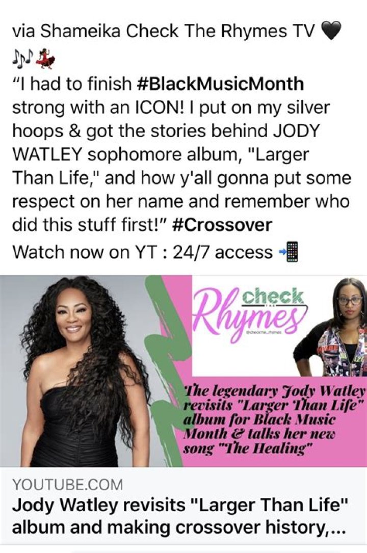 Life Official Jody Watley Website Page 2Official Jody Watley
