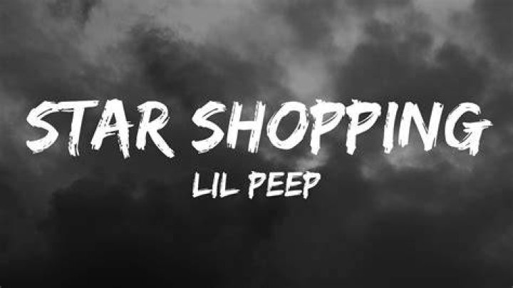 Lil Peep Star Shopping Lyrics Starry Background Tapestry Lil Etsy