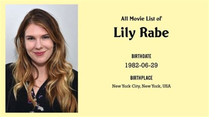 Lily Rabe filmography Movies123