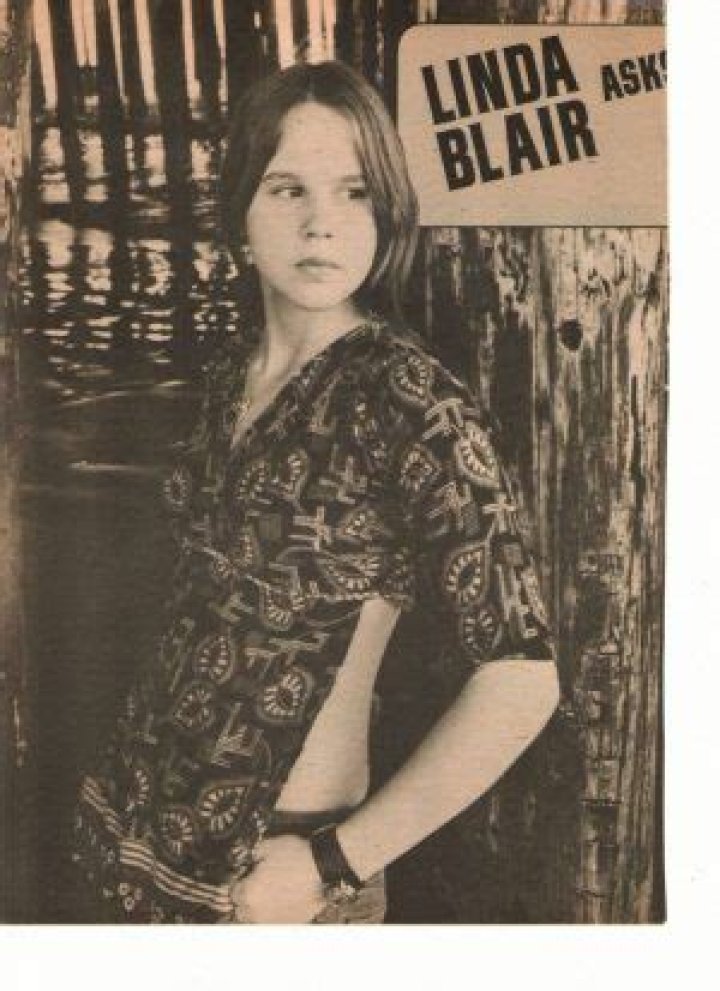 Linda Blair teen magazine pinup clipping 16 magazine All is Normal