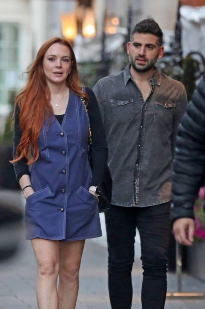 Lindsay Lohan Seen with new husband Bader Shammas out in London